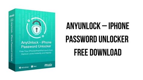 AnyMP4 iPhone Unlocker Free Download